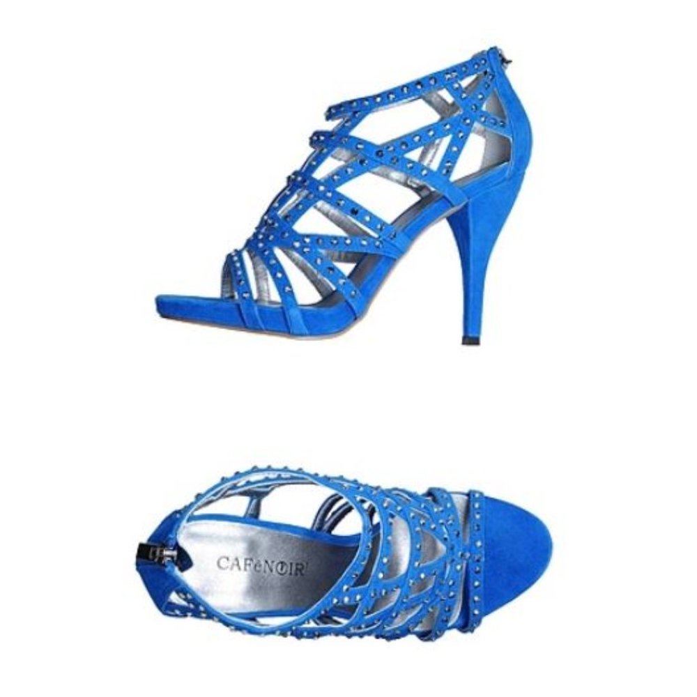 NWT CAFèNOIR High-heeled Leather Sandals, 38